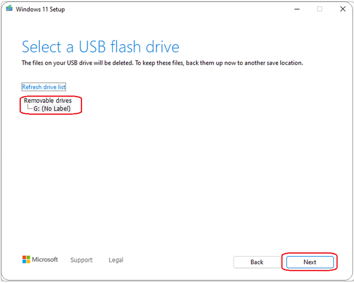 select usb flash drive