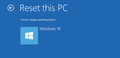 select system windows 10