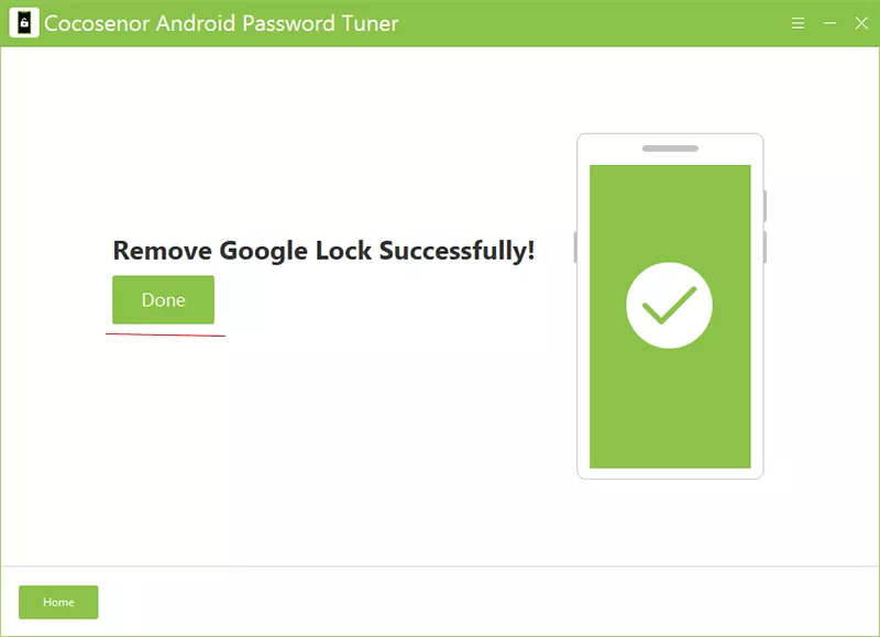 remove frp successfully