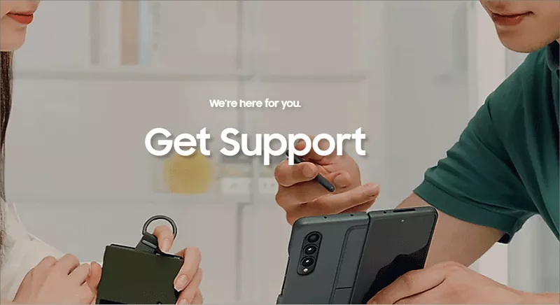 get Samsung official support
