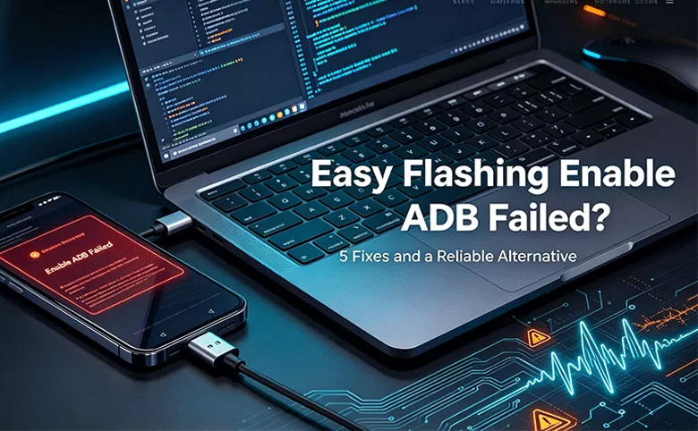 fixed-Easy Flashing Enable ADB Failed