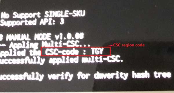 csc region code