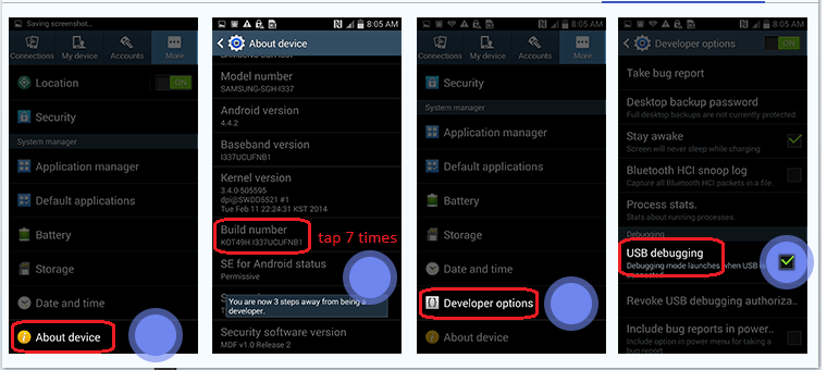 how to control android phone from pc via usb