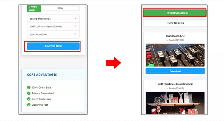 convert HEIC to JPG