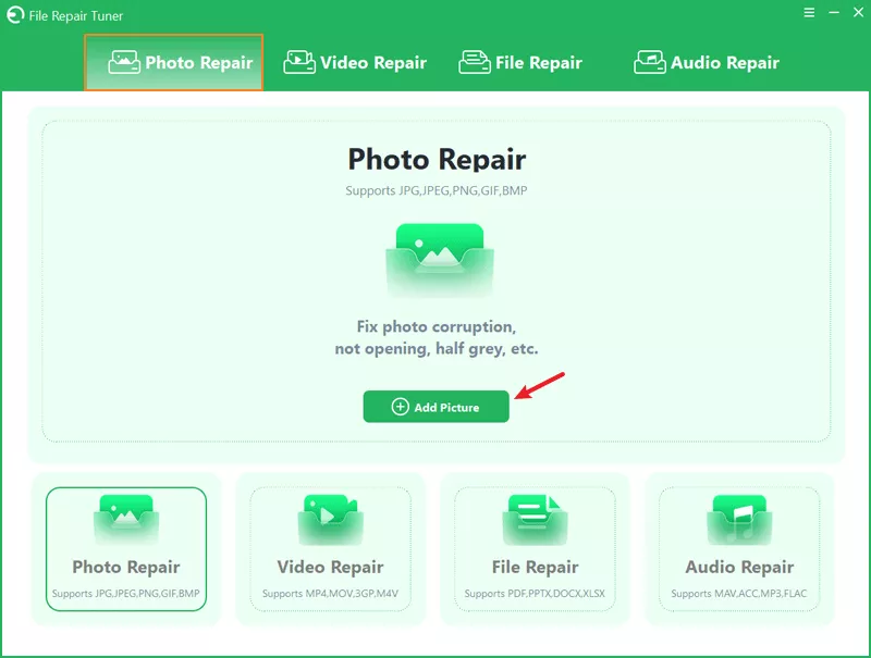 Click Add Picture