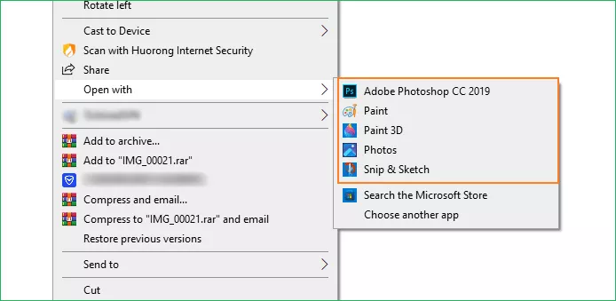 Choose a new image viewer