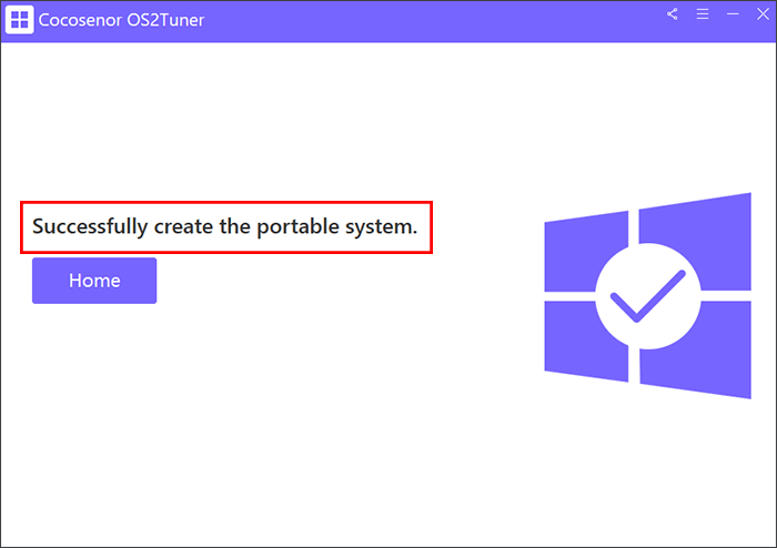 successfully create Windows To Go USB