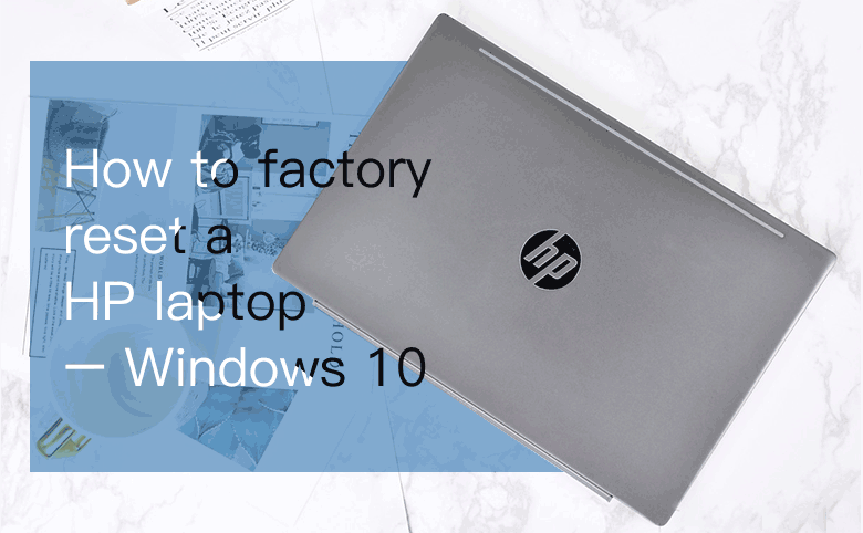 how to factory reset hp laptop without password