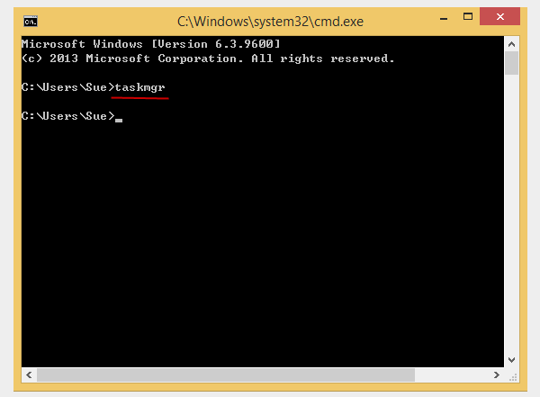 type taskmgr