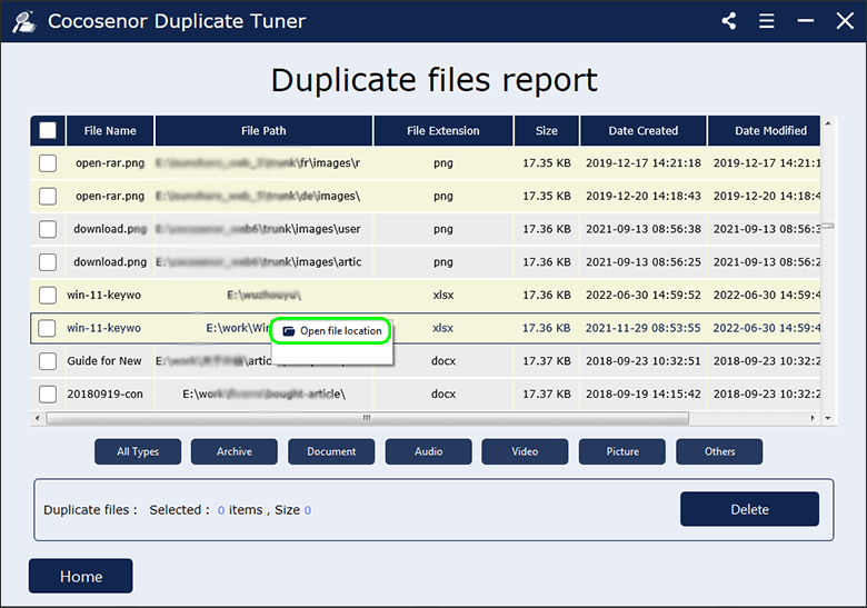 click Open file location