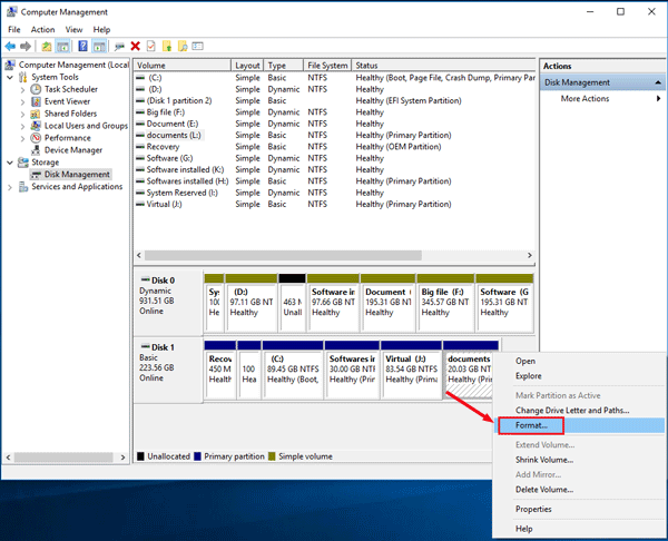 4 Ways to Format SSD Drive Unit Size for It