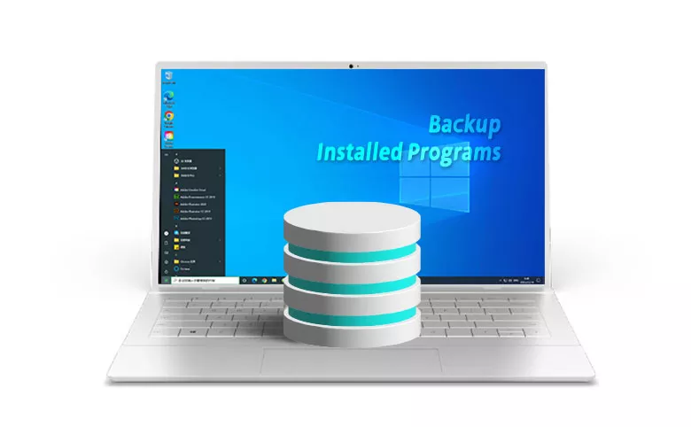 how to backup installed programs for clean windows install