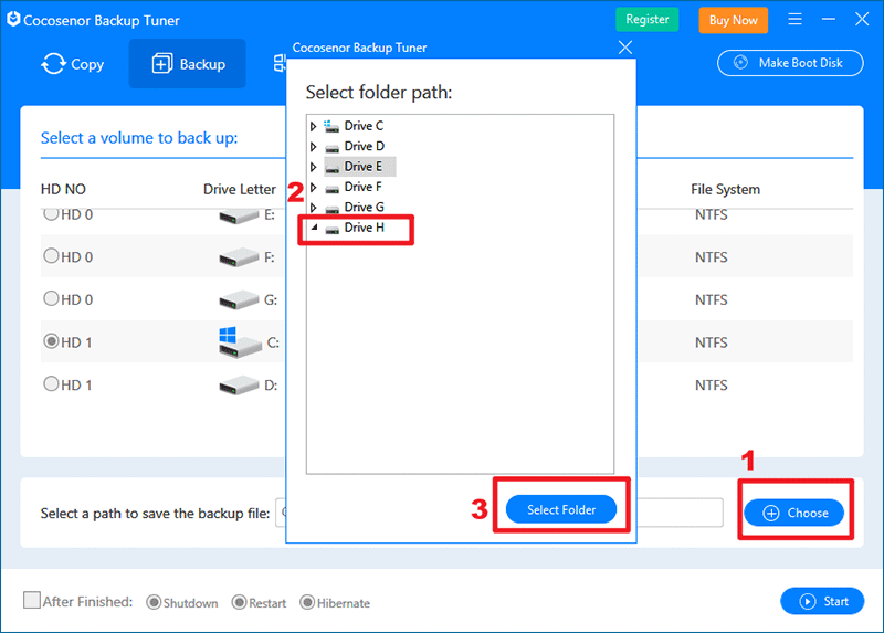 select-destination-folder