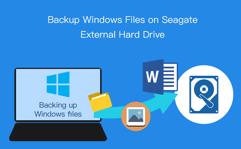 How to Backup Windows Files on Seagate Hard Drive
