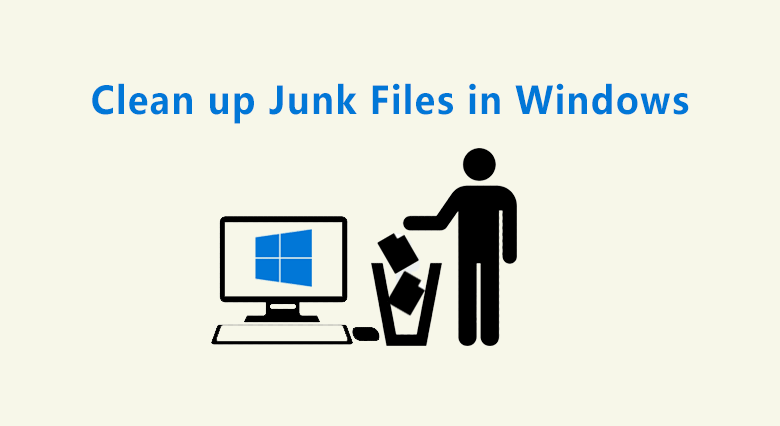 how to delete junk files windows vista