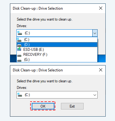 remove junk files on pc