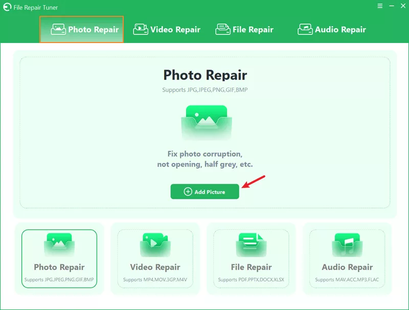Click Add Picture