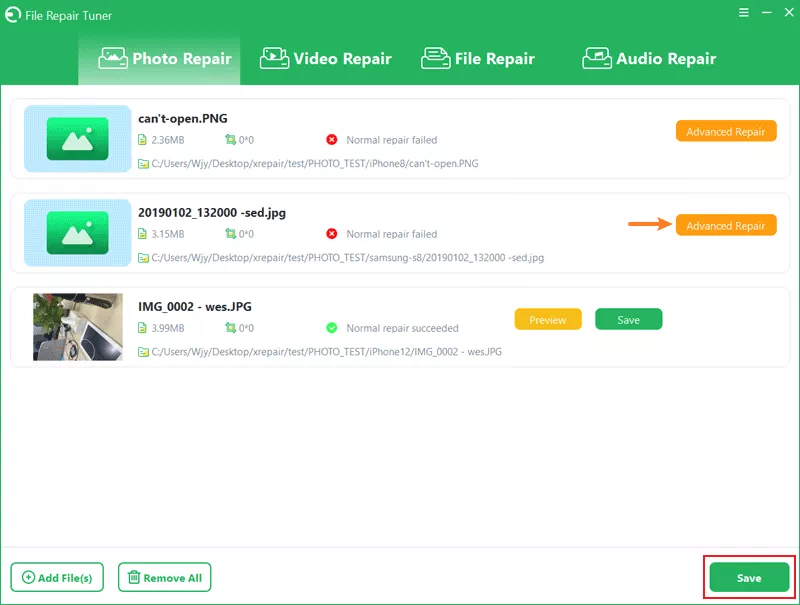 Choose Save or Preview