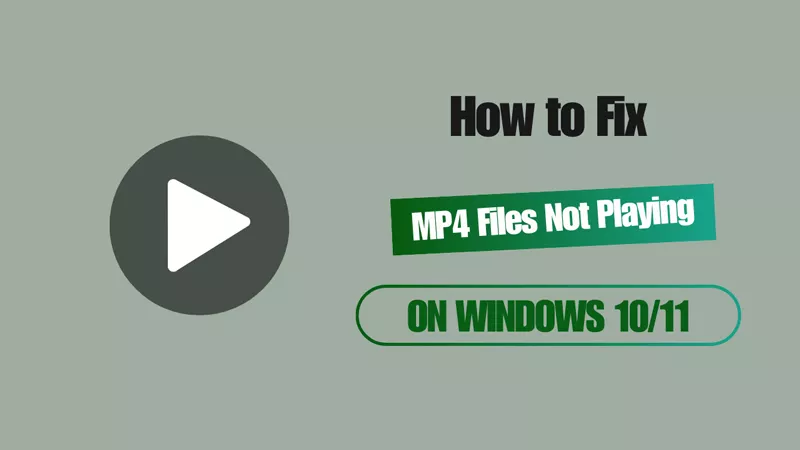 MP4 files not playing