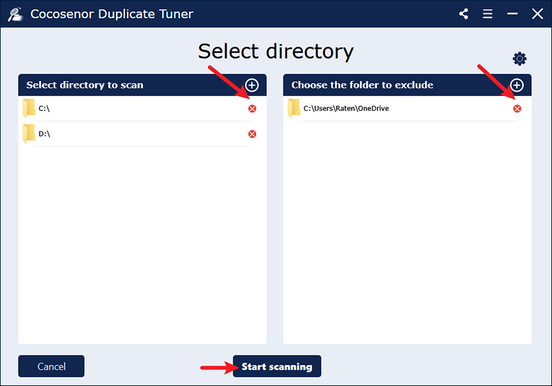 scan drive volumes