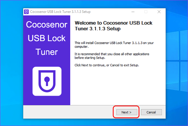 install Cocosenor USB Lock Tuner