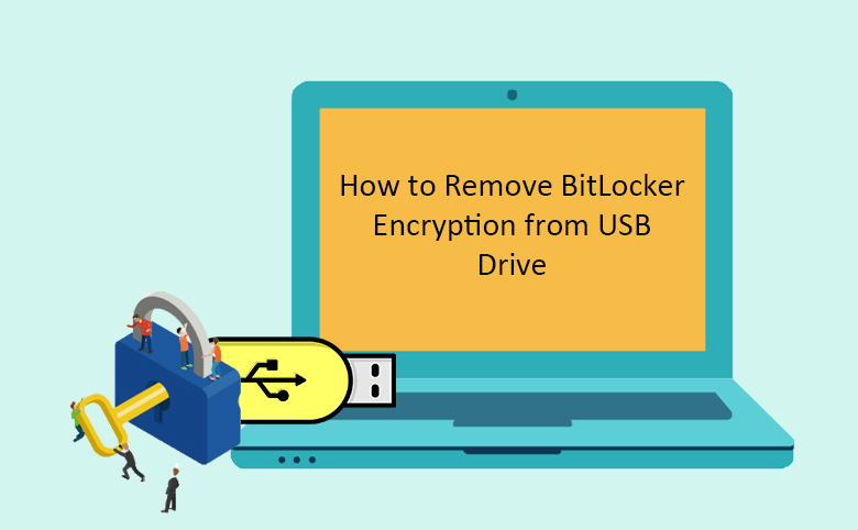 remove bitlocker encryption from USB