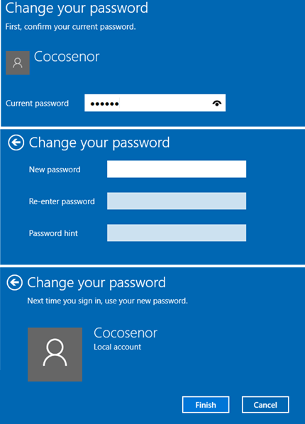 remove password in Windows 10
