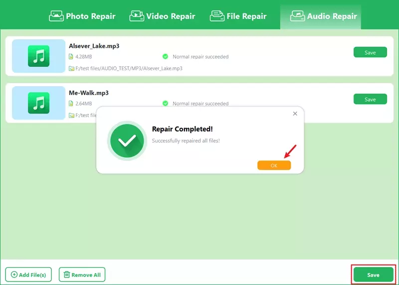 Click OK and then Save