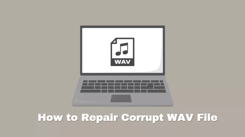 Repair corrupt WAV files