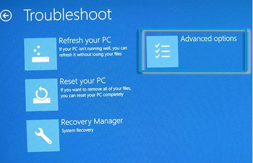 perform an hp system recovery windows 10