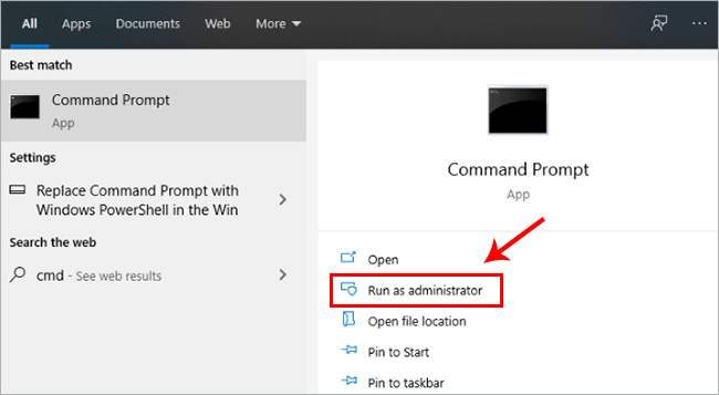 open command prompt