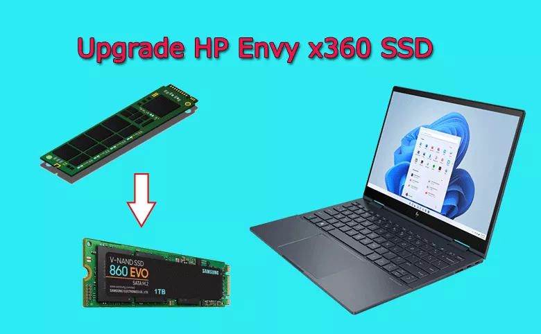 Upgrade HP Envy x360 SSD