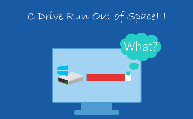C drive run out of space