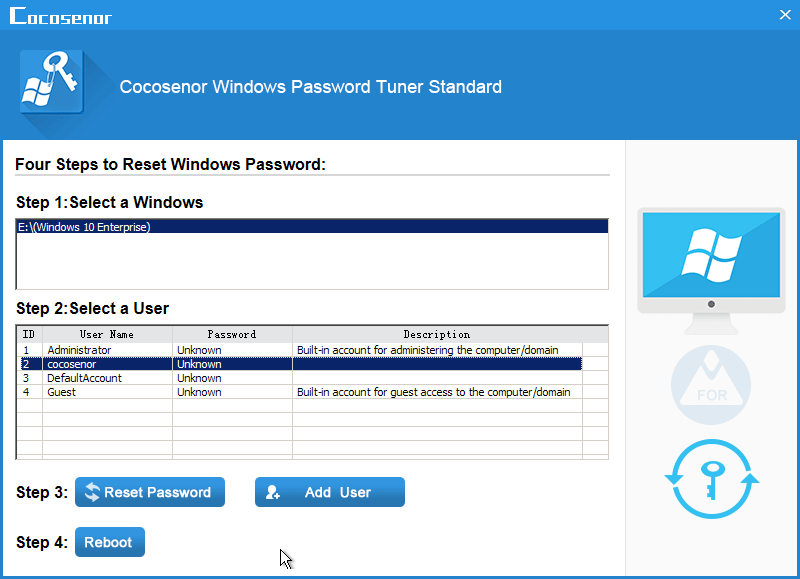 reset password on acer laptop