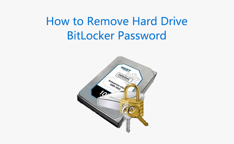 remove hard drive BitLocker password