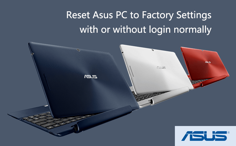 reset asus pc