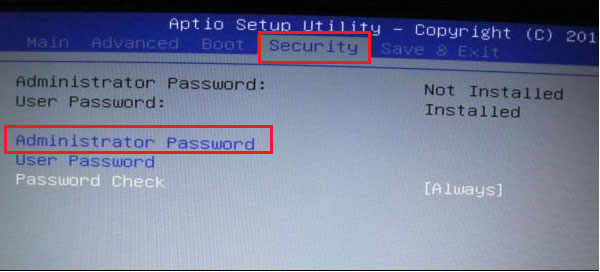 hur man återställer jag skulle säga bios-lösenordet på en asus laptop