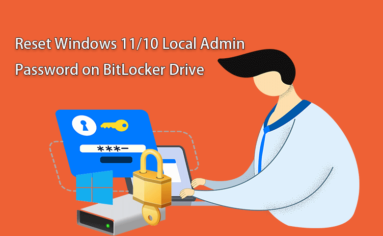 reset Windows password on BitLocker encrypted drive