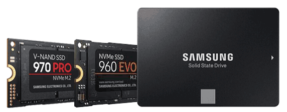 Samsung SSD 960 970 860 series