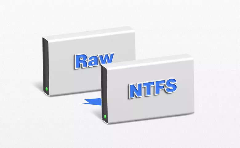 top ways to convert Raw to NTFS without data loss