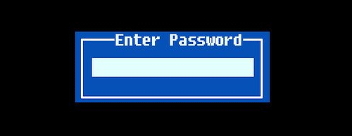 enter password