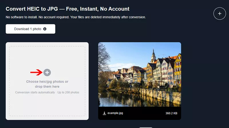 heictojpg website