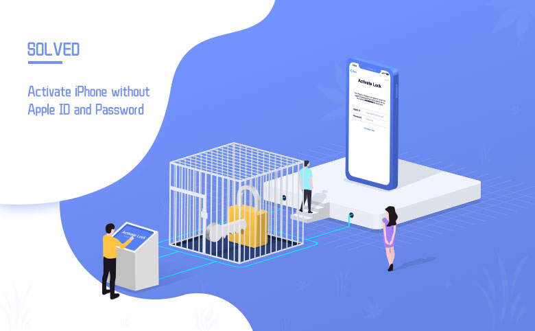 activate iPhone without Apple ID and password