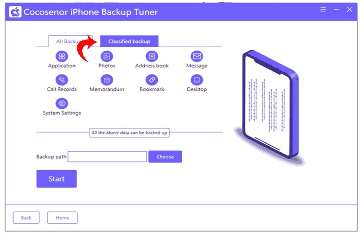 classified backup