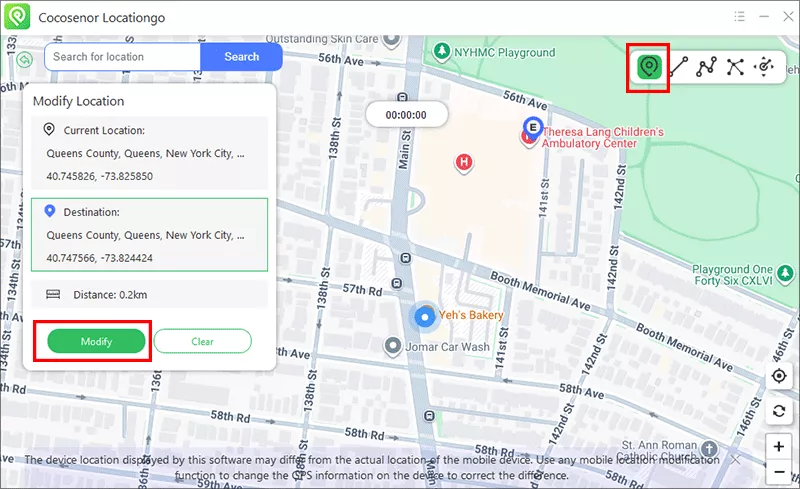 apply your new location