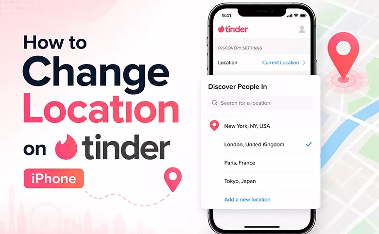 Change location on Tinder