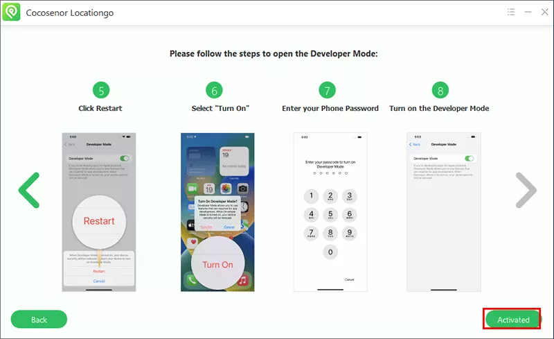 guide to turn on iPhone developer mode