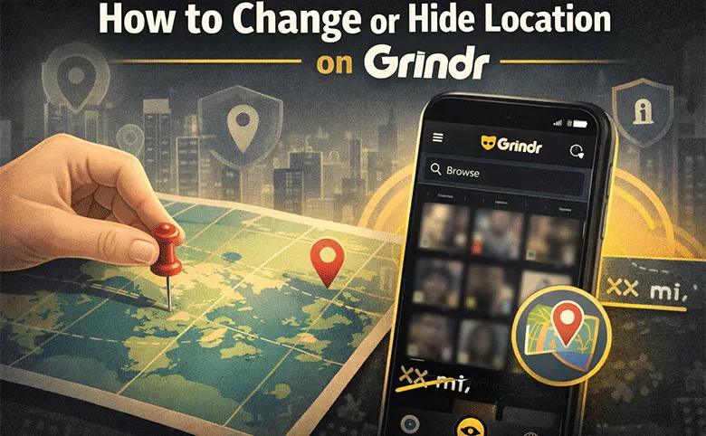 Change Grindr Location on iPhone