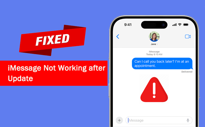Fixed iMessage not working after update