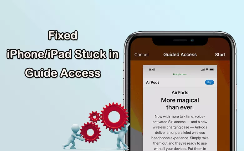 Fixed iPhone iPad stuck in Guided Access